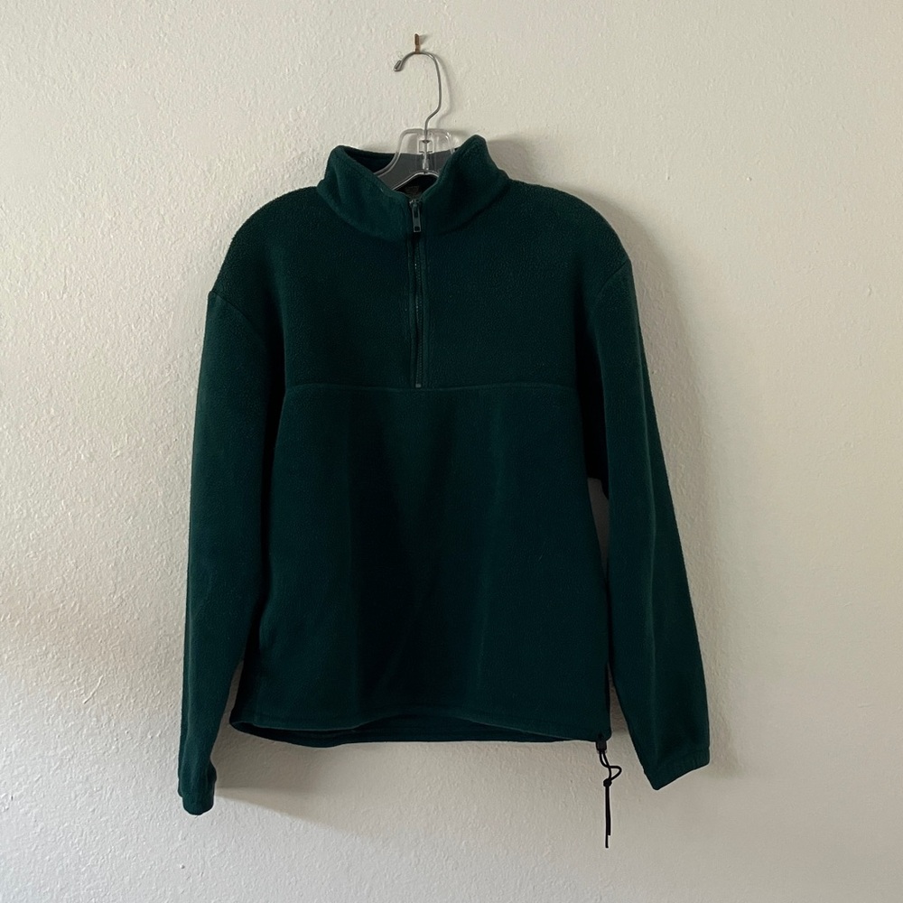 Green J. Crew Fleece